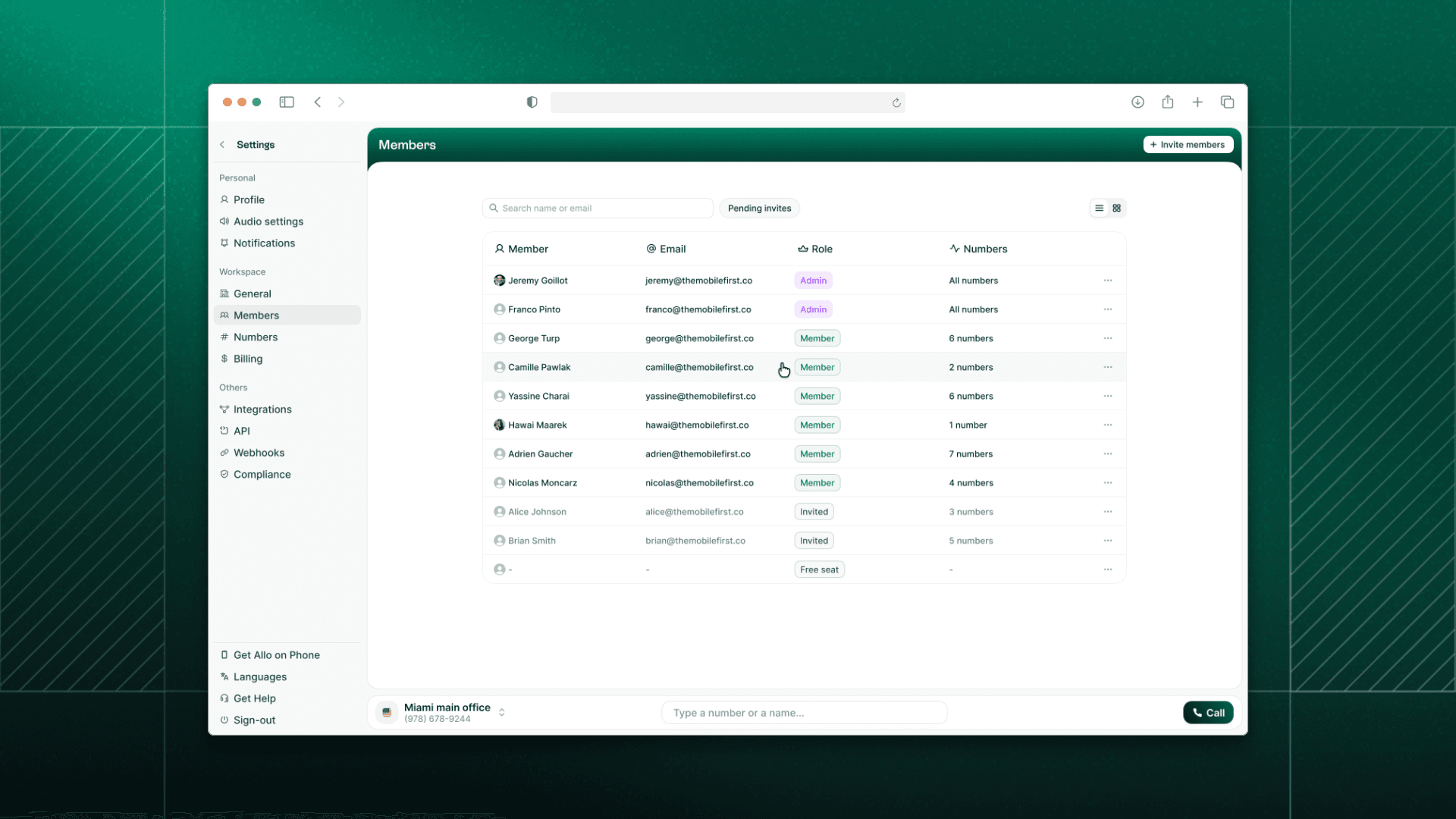 Team Page, Redesigned