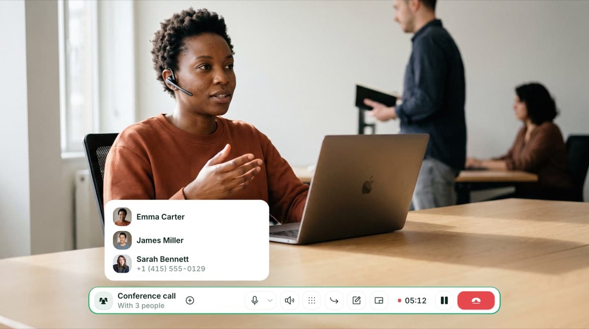 Turn any call into a conference call