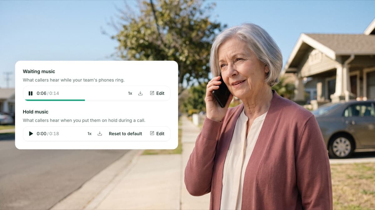Pick the music your callers hear