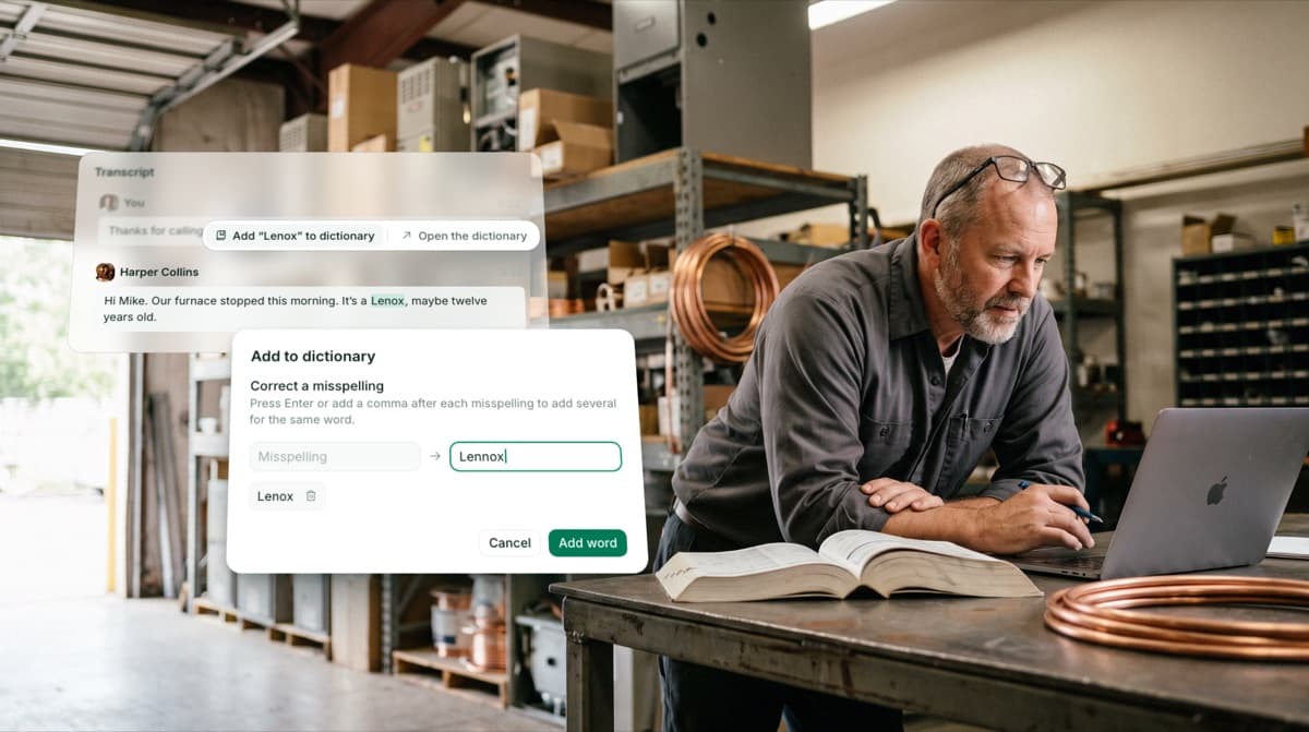 Teach Allo your business vocabulary